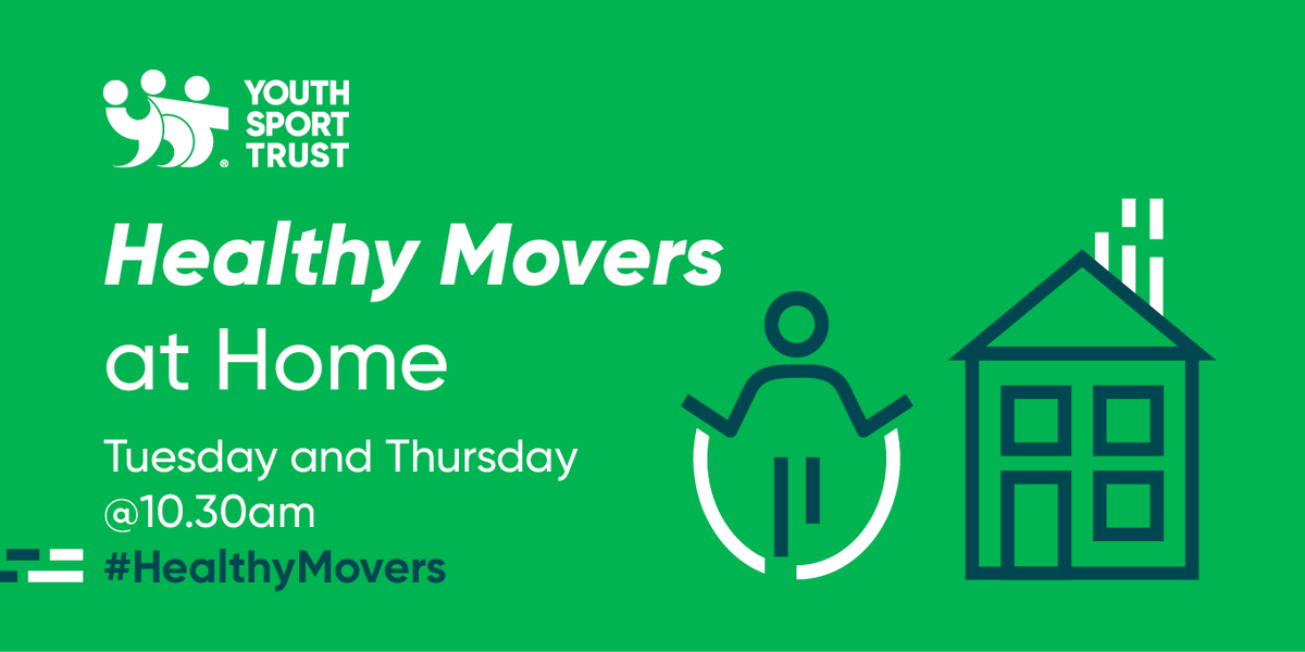 YouthSportTrust's tweet photo. Join us tomorrow at 10.30am for week 2 of #HealthyMovers at Home. Join Flo for 15 minutes of movement and fun for #EarlyYears children! 
For tomorrow's session you'll need kitchen roll or a floor marker and a skipping rope or line marker. ⬇️ https://t.co/L5WJA2CcBQ  #EYFS https://t.co/mPuubRVtU5