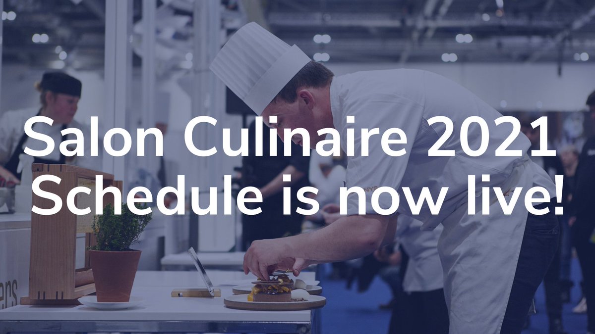 We are delighted to announce that Salon Culinaire shall be returning for 2021 with an exciting new format! 

Visit our brand new website to check out the full competition schedule now 👉 internationalsalonculinaire.co.uk 

#cheflife #chefcompetition #hospitalityindustry