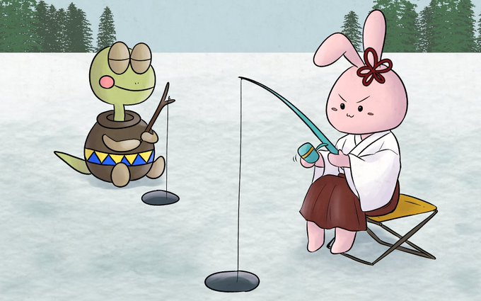 ワカサギ釣りのtwitterイラスト検索結果 ワカサギ釣りのtwitterイラスト検索結果
