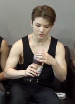 Woozi in muscle teeA thread
