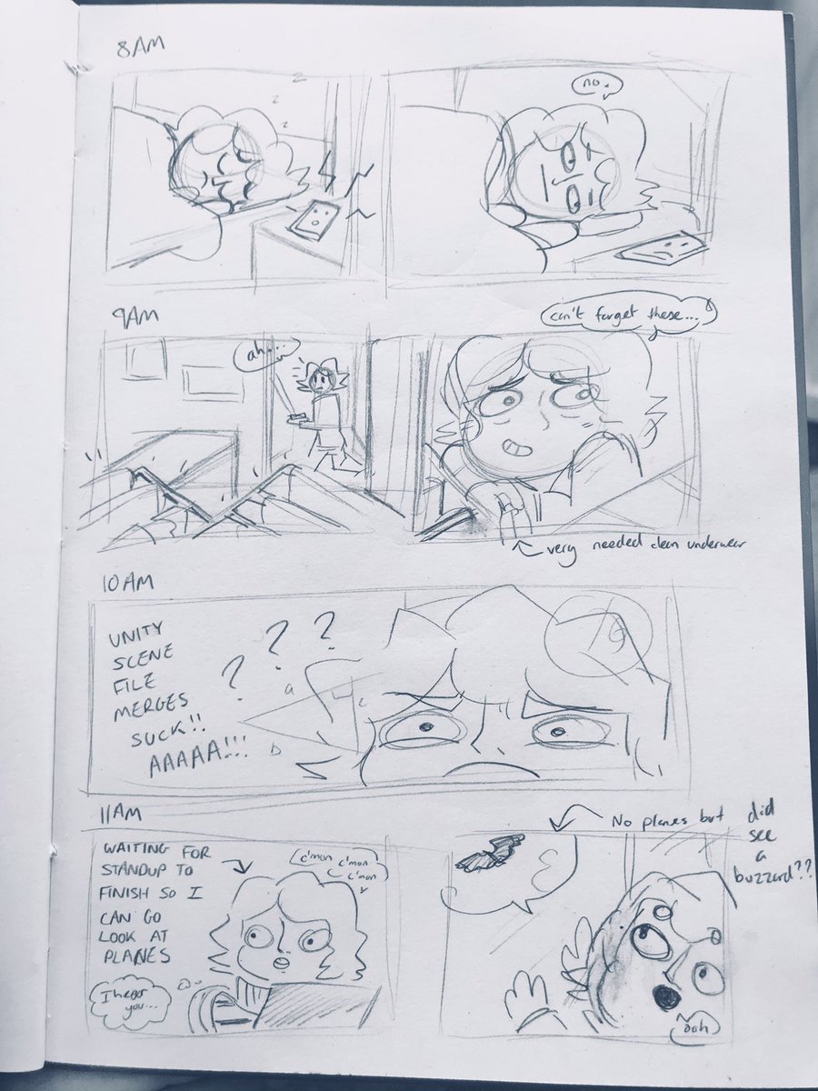 lapsansou's tweet photo. I have never done hourly comics day but WFH seems like the best ever time to try!! https://t.co/SMuFzkeR27