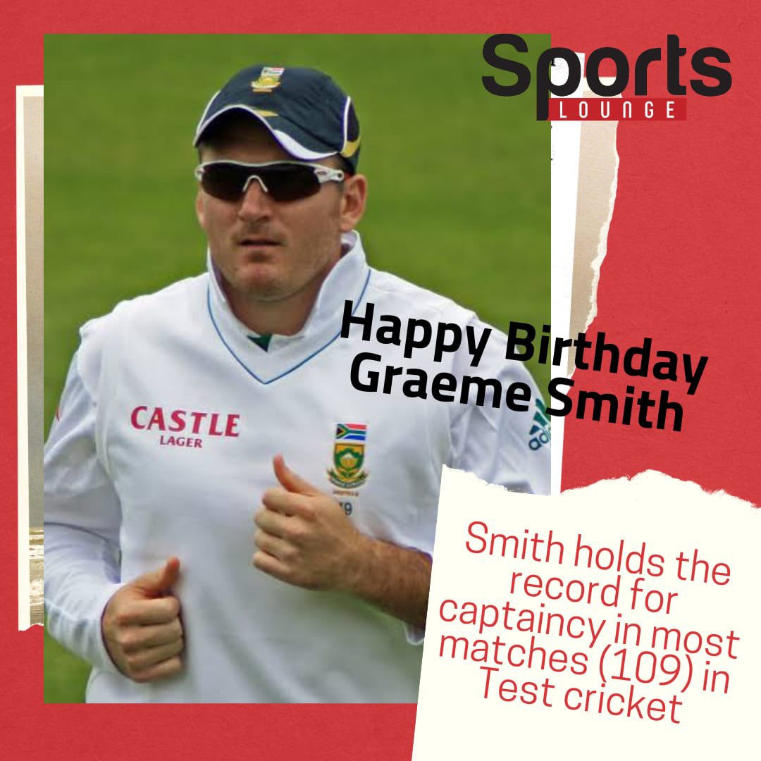 Happy birthday Graeme Smith      