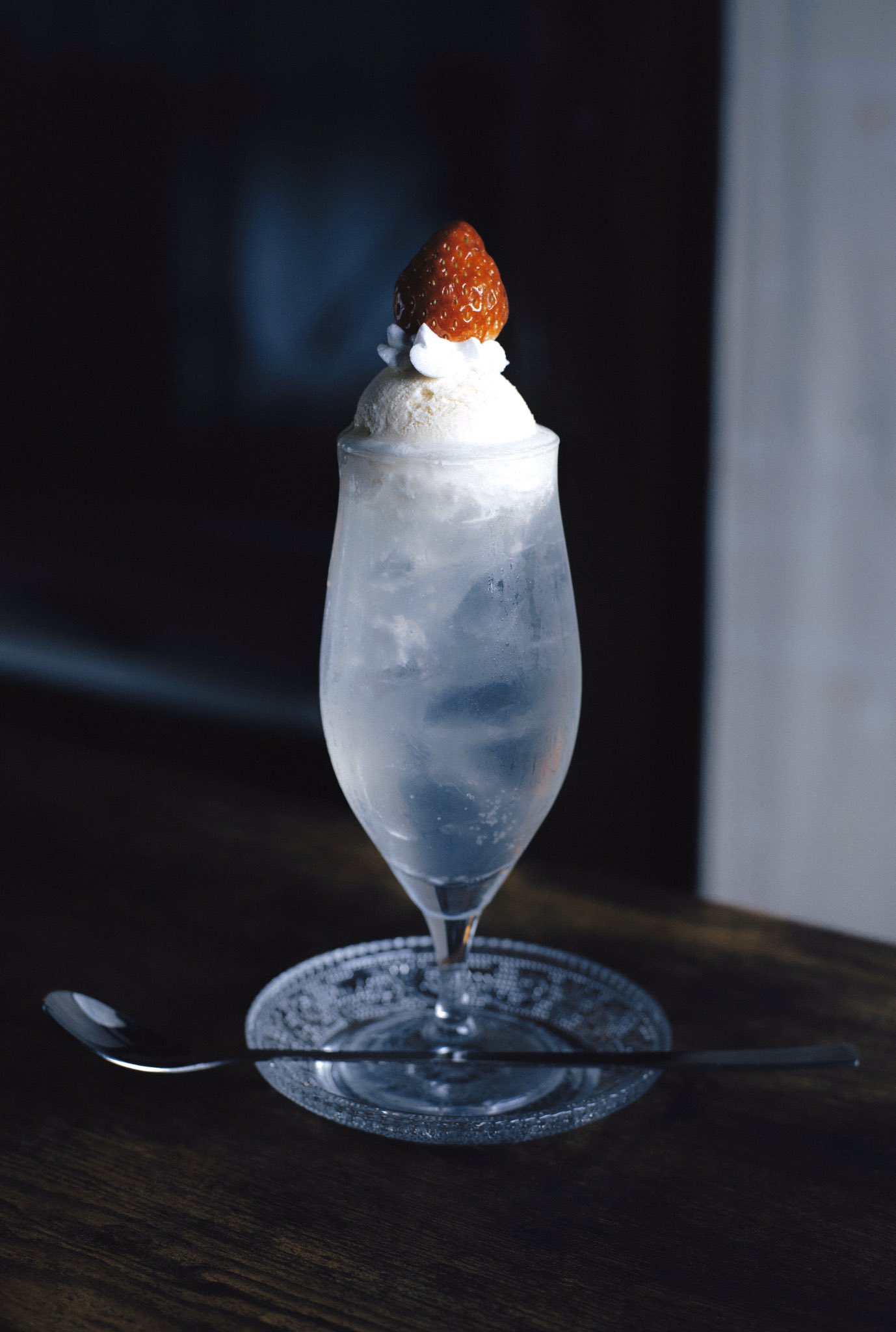 クリームソーダカツオ 🍹クリームソーダ🍹 クリームソーダにミニサイズが登場です