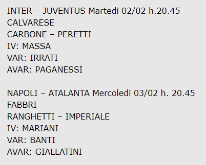 capuanogio's tweet photo. #Calvarese resta a #SanSiro per #InterJuventus dopo essere stato il #Var (discusso) dell'ultima di campionato #InterBenevento https://t.co/qQQKEwb1ua