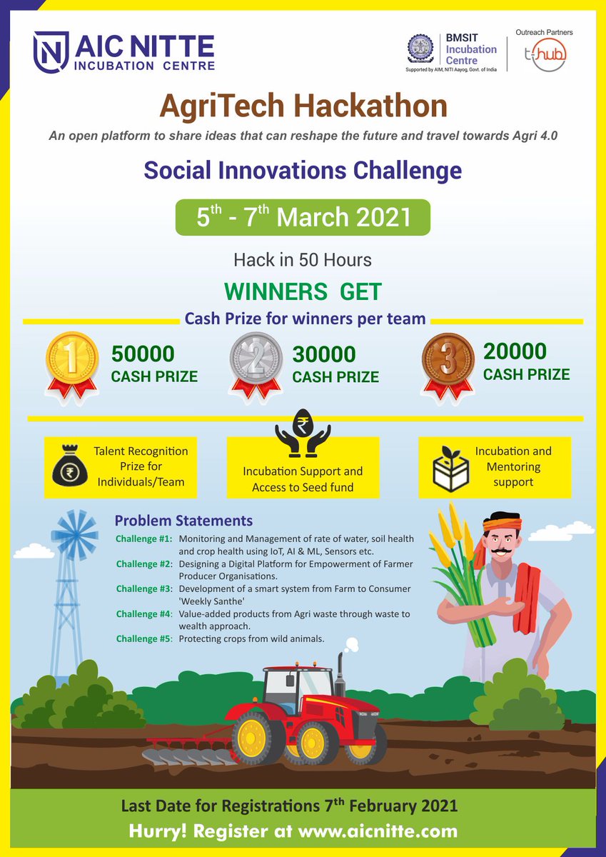 Dr A.P Achar CEO AIC Nitte Incubation Centre tweet media