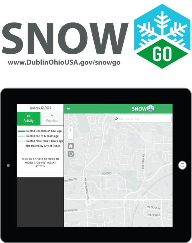 DublinOhio's tweet photo. How are the roads this morning? Check out #SnowGo before you head out - https://t.co/CwGBdqJGsC https://t.co/jU3yM2HUam