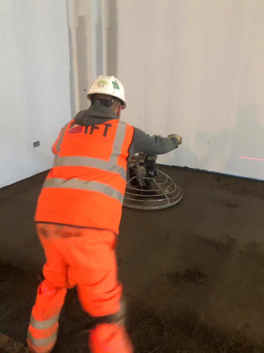 integflooring's tweet photo. IFT has been appointed by @bamconstructUK to work at the new Madras College in St Andrews. The IFT team is supplying and installing insulation, polythene and edge foam with @MapeiUKLtd Topcem #screed to various areas. #integratedflooring #screeding #powerfloat https://t.co/fzlgQ5wovJ