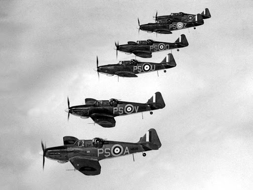 10. The development of a cannon-armed fighter was the next logical development, as the limitations of the rifle calibre machine guns used in the Spitfire, Hurricane and Defiant were becoming apparent.