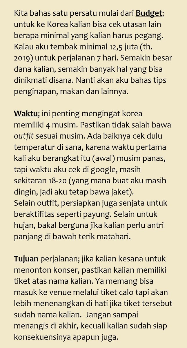 • Pertama-tama yang perlu di perhatikan sebelum melakukan perjalanan adalah : budget, waktu dan tujuan perjalanan.