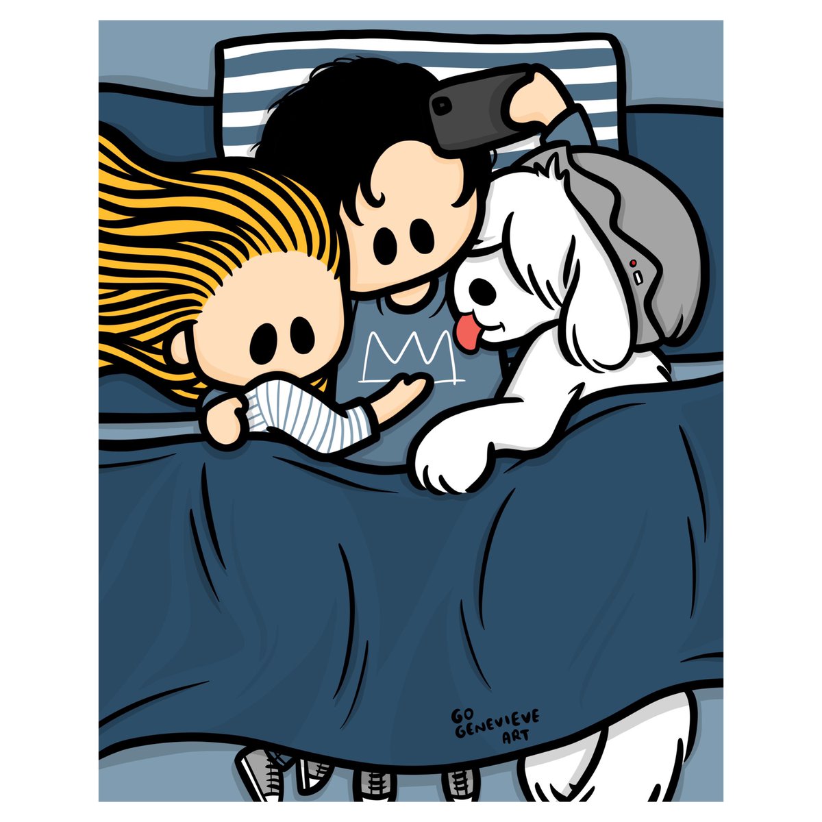 gogenevieve's tweet photo. Bughead cuddling with Hot Dog π©ββ€οΈβπβπ¨ patreon commission for Robin J. #bughead #hotdog #hotdogthedog #bugheadart @WriterRAS @colesprouse @lilireinhart @RiverdaleWriter @ArchieComics #cuddlingbughead #bugheadcuddle #softbughead https://t.co/OzRBHMJYBf