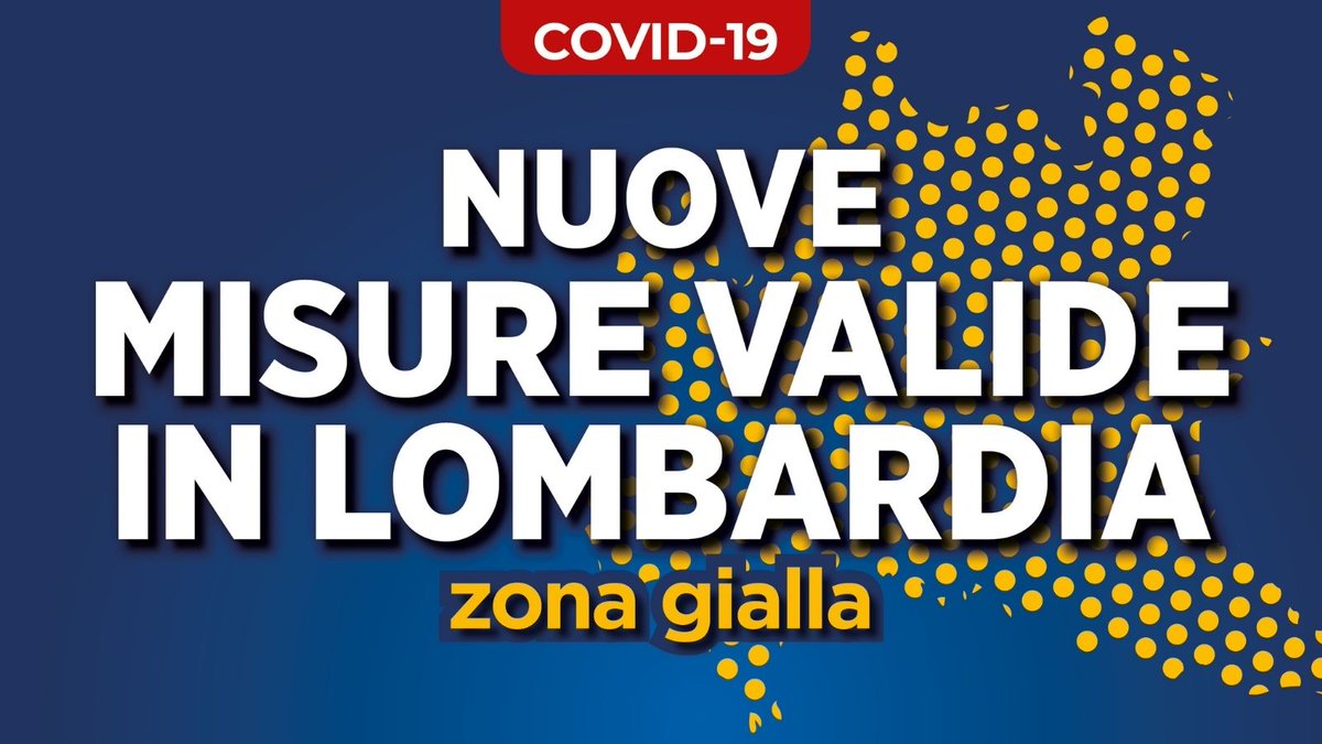TrezzosullAdda's tweet photo. Ecco le misure valide in Lombardia: https://t.co/h5VvoMnkUw https://t.co/pB1j0mIlXo