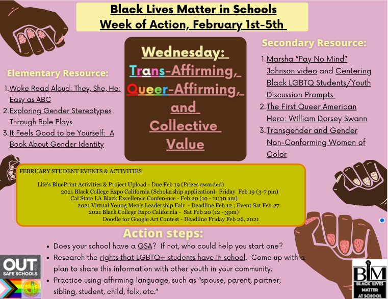 FremontPath's tweet photo. Welcome to the 3rd Day of Fremont Pathfinders - standing in unity with BLM@School Week of Action. Stand in solidarity with us as we continue to build our cultural awareness for all of Los Angeles #LDS #BLM #transaffirming #UnitedWeStand https://t.co/pA9JLKq9H7