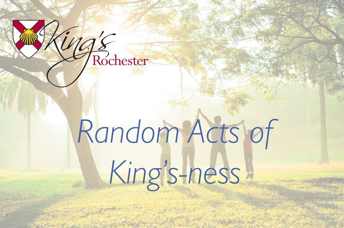 KingsSchoolRoch's tweet photo. Today's Random Act of King's-ness is to 'Hide a note with a nice message somewhere a family member will find it'. Please remember to tag us in your examples - https://t.co/luXX3ZuuWp #RandomActsOfKindness #KingsKindness https://t.co/We863dQKYo