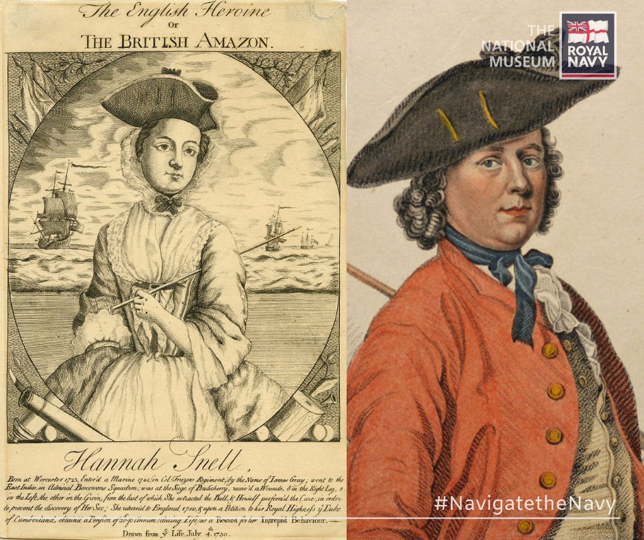 NatMuseumRN's tweet photo. It's LGBT+ History Month and we'll be sharing blog posts and artefacts from the collection. 

Hannah Snell’s portrait is a small but significant part of NMRN’s collection - she cross-dressed as a man to serve the Marines in Portsmouth. 

 #NMRN #LGBTHistoryMonth #PrideMonth https://t.co/1NuEAhbkKn