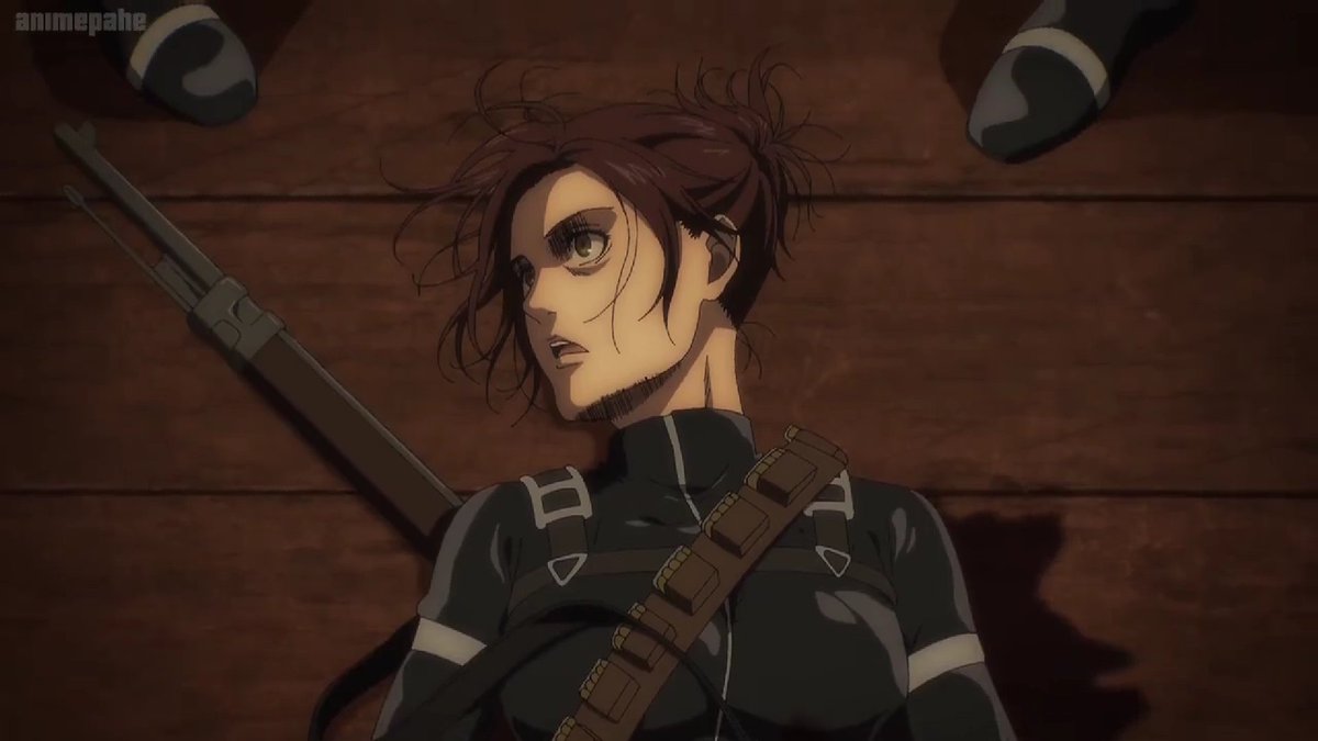 fandomrealm's tweet photo. At this point,we can't even tell what #Eren is thinking. is he sad for #SASHAs death,is he angry that she got killed because of him. #mikasa and #Armin crying a river on her death got me emotional so much. #aot is not going to be same anymore
#assassinsbullet https://t.co/tSH6mlOV1Q
