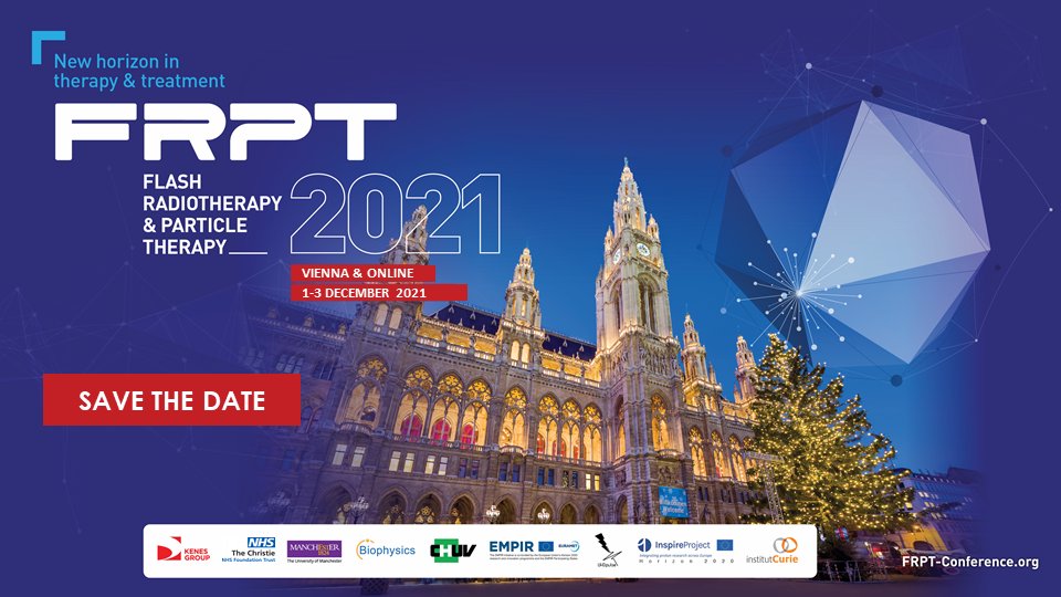 #FRPT2021 will be the first multidisciplinary forum discussing the latest research on #FLASHradiotherapy and #ParticleTherapy, bringing together researchers and students with professionals working in #ClinicalOncology and industry.
➡️Learn more about us - ow.ly/I0n550DnrjD