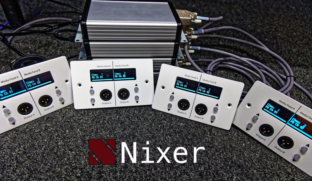 La solution d'écoute Dante de @NixerProAudio !
#Dante #dantespokenhere #proaudio