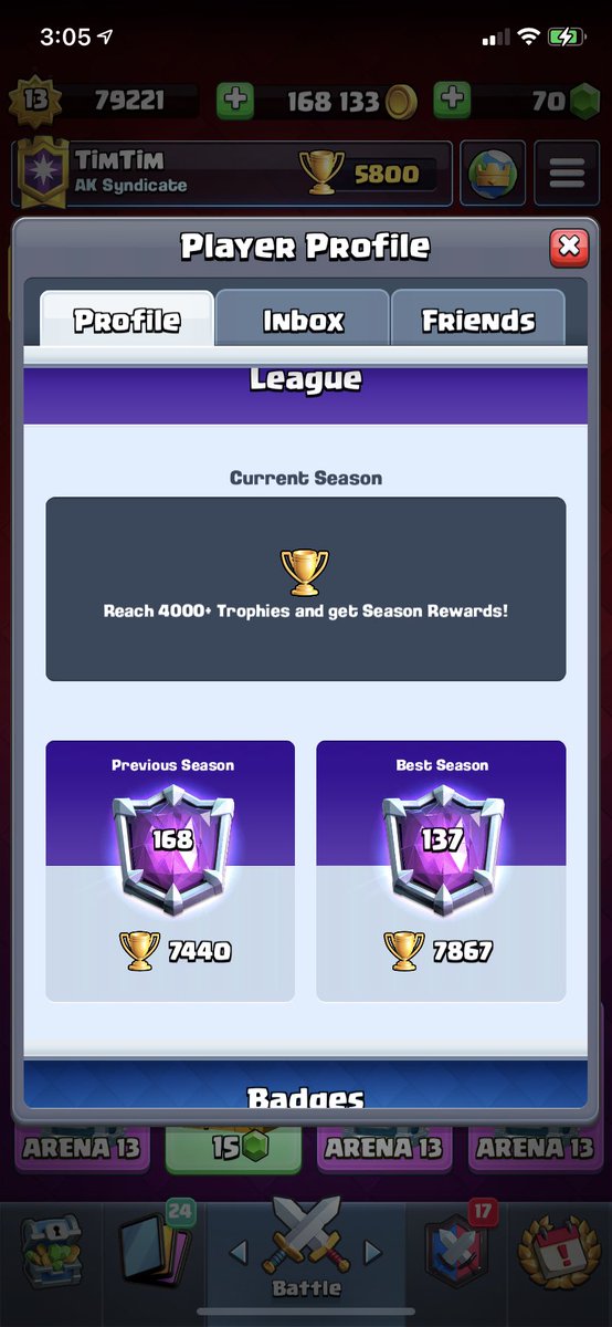 TimTimCR1's tweet image. Didn’t play much this season so I’m happy with this