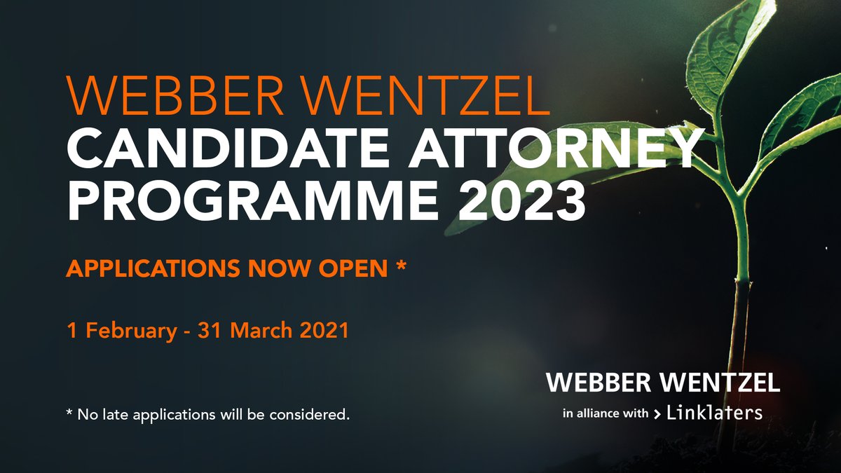 Webber Wentzel tweet media
