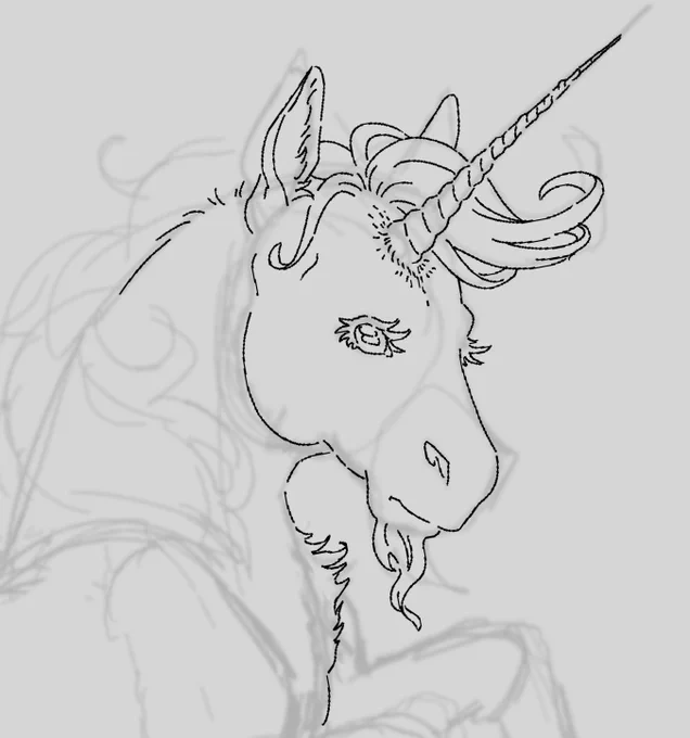 Why haven't I drawn a horse in years???? 