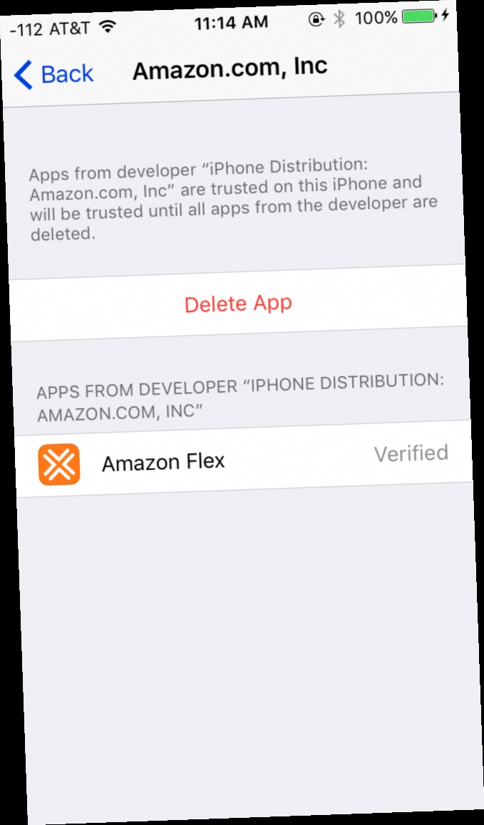 amazon flex app not downloading iphone / Twitter