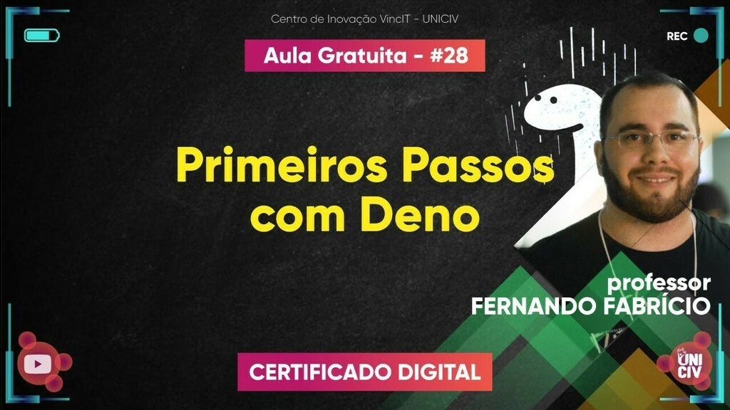 alearntocodez's tweet image. Primeiros passos com Deno

☞ bit.ly/2VGXxhs

#Deno #Morioh