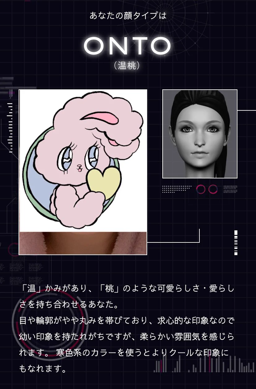 無料のKATE SCANが凄すぎる！スマホで撮影すると顔のパーツ比率を測定してくれたり顔タイプ診断してくれる！！