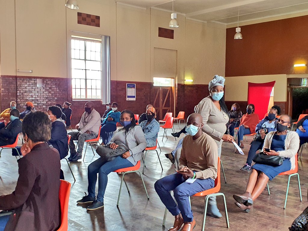 CityofJoburgZA's tweet photo. The next stop is at the Coronationville Secondary School. @Speaker_CoJ will be engaging with educators. #WeServeJoburg ^LM https://t.co/7Qsm2ixDhK