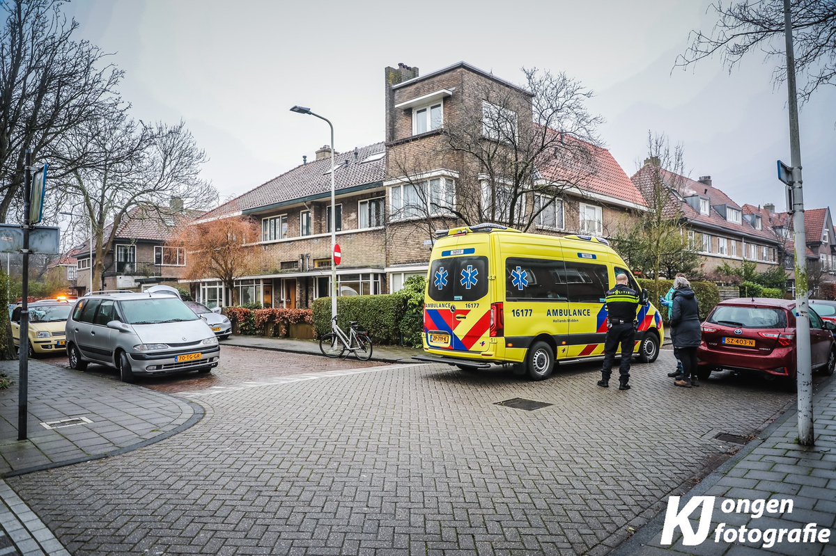 Melding ambulance Kernstraat Leiden