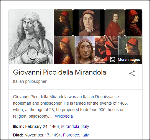 In the Middle Ages, the Jewish mystical teachings of the Kabbalah were reapplied by Pico della Mirandola (1463-94) when occultists of the late 15th century saw the mythic Hermes Trismegistus as the archetype for the Renaissance Magus.