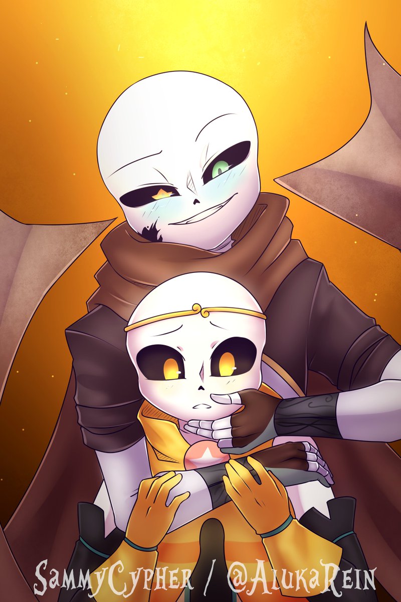 AlukaRein's tweet photo. - En honor a los que me siguen desde los tiempos de Undertale -3- quise revivir los viejos tiempos además que alguien me pidió esta ship estoy super desactualizada XD ya no recuerdo como dibujaba las calacas locas pero espero les guste~
#undertale #undertaleFanart #Undertale_AU https://t.co/yYOZlz8xfe