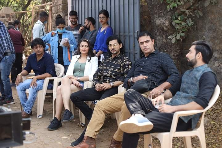 rahuladhiyari's tweet photo. #rahultiwari #editor #govindnamdev #farnazshetty #kirankumar #shikharsharma #actor #cinema #movie #webseries #sjstudio #madiland #reddragon #bollywood https://t.co/mWSo54YJ3L