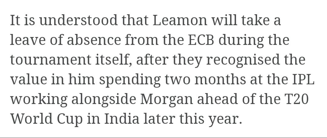Important Thread For India for T20 WC This guy in the picture is Nathan Leamon He's England's Limited Overs analyst and strategist, seen multiple times, displaying placards and show cards to England's Limited Overs Captain Eoin Morgan.Thread 