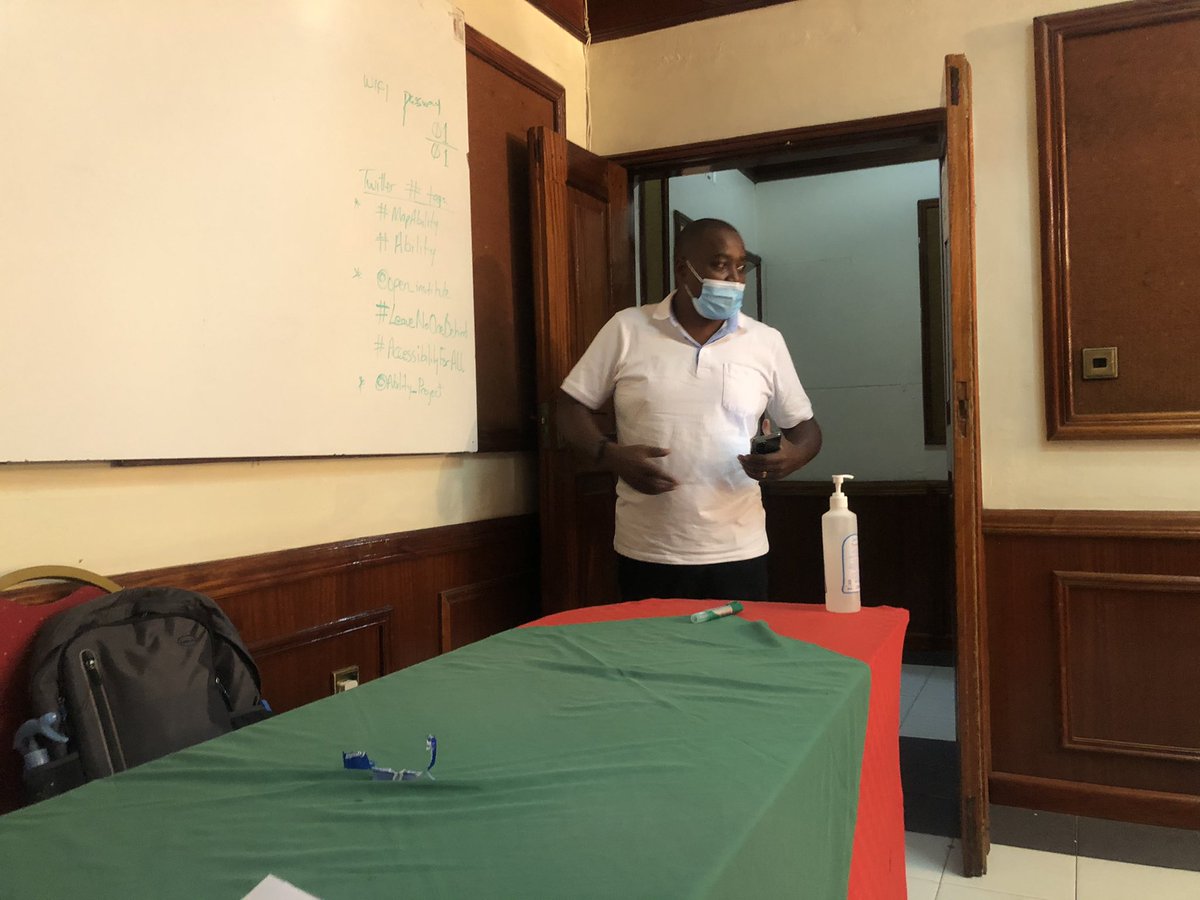 Open_Institute's tweet photo. Ongoing #Mapability training in Nanyuki where we intend to map out Nanyuki area in Laikipia county. #AccessibilityForAll #ability https://t.co/1hGaQNk2SD