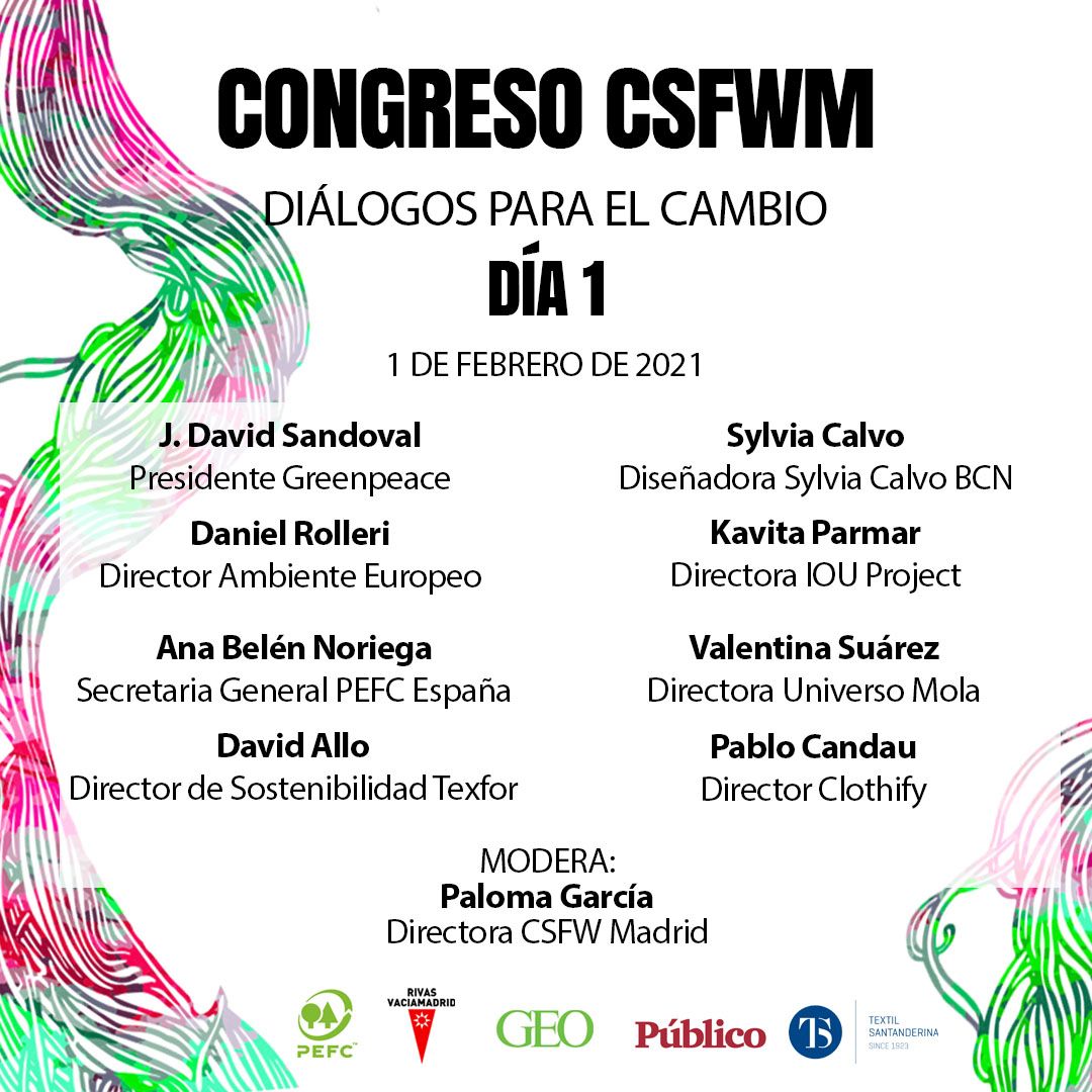 #CONGRESO I 💻<a href="/CircularProject/">The Circular Project</a> y @AsocMSMAD organizan el congreso Circular Sustainable Fashion Week Madrid.

🗓1 de febrero
🕗A las 16:00h
🖥Online
👉Inscripciones: csfwmadrid.com

¡No te lo puedes perder!