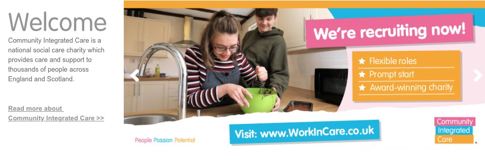 GMCareersHub's tweet photo. Are you passionate about supporting people with care needs? @ComIntCare are #recruiting for enthusiastic & caring #SupportWorkers to join their award winning charity team 🙌
Apply today! https://t.co/lX33gVSLJQ
#StepintoCare #CareJobs @JCPNWEmployers @GMhousing @AthenaMcr https://t.co/SzrFYJB3PU