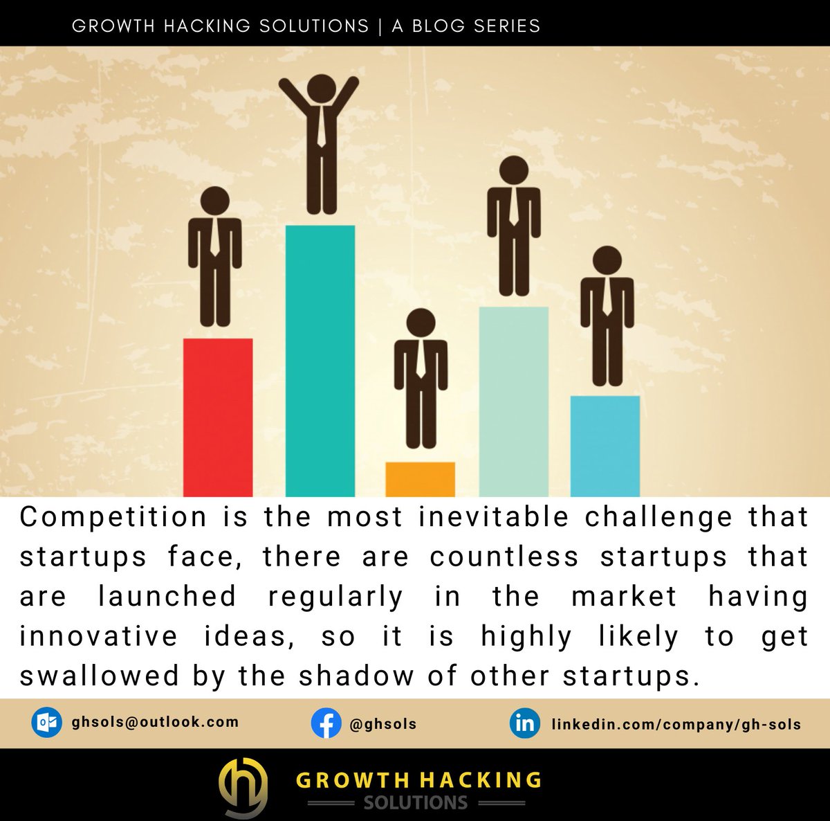 growthhacksols's tweet photo. To overcome competition, startups should research and analyze their niche industry; should be unique and different in approach; and should be able to create, implement, and track their business and marketing plan.

Reach out to us at:
E-mail: ghsols@outlook.com https://t.co/EuoRPCZJRW