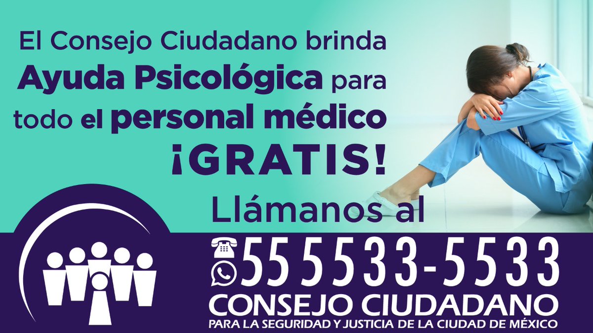 Soslindavista's tweet photo. ¿Necesitas ayuda? 🥺 el @elconsejomx te da apoyo profesional psicológico GRATIS 24/7 en la #LíneaDeSeguridad o vía WhatsApp al #ChatDeConfianza 55 5533-5533. #NoEstasSola #LineaAmiga #Crisis #CDMX #COVID
@guerrerochipres
@RadioInvolucrat
@IRMAFERREYRA1 https://t.co/TvR5G7G34t