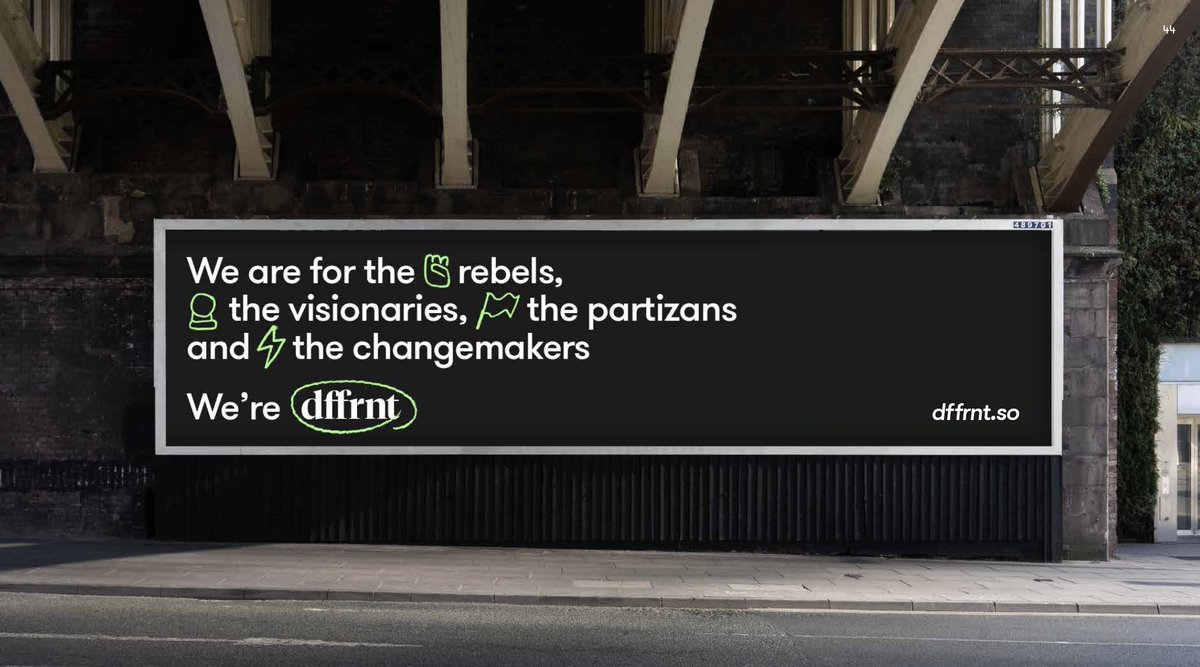 Launch day Today, what was previously known as @joinyena becomes  @wearedffrnt and represents a whole new phase for the business A thread 