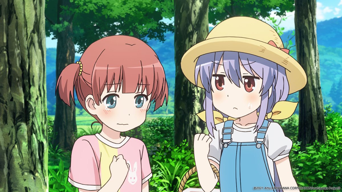 [애니플러스 2/1 23:00 방송 『논논비요리 논스톱』 4화 "토마토를 전하는 산타가 됐다"] - 봄에 심은 토마토가 잔뜩 열매를 맺는 수확의 계절이 찾아오...