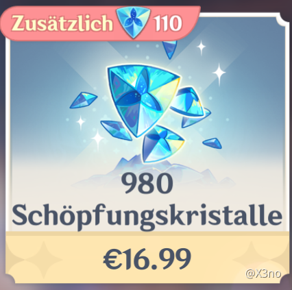 Am 1.3 wird komplett in #GenshinImpact eskaliert! 
Nicht nur ich! Die ganze Community vong 1 feeling her! 
Es werden round about 1000 Pulls bei #Xiao und Waffenbanner on Stream gezeigt! 
Ihr könnt #Primogems gewinnen im Wert von 16.99€ ! 
Mehr Infos: hoyolab.com/genshin/articl…
XoXo