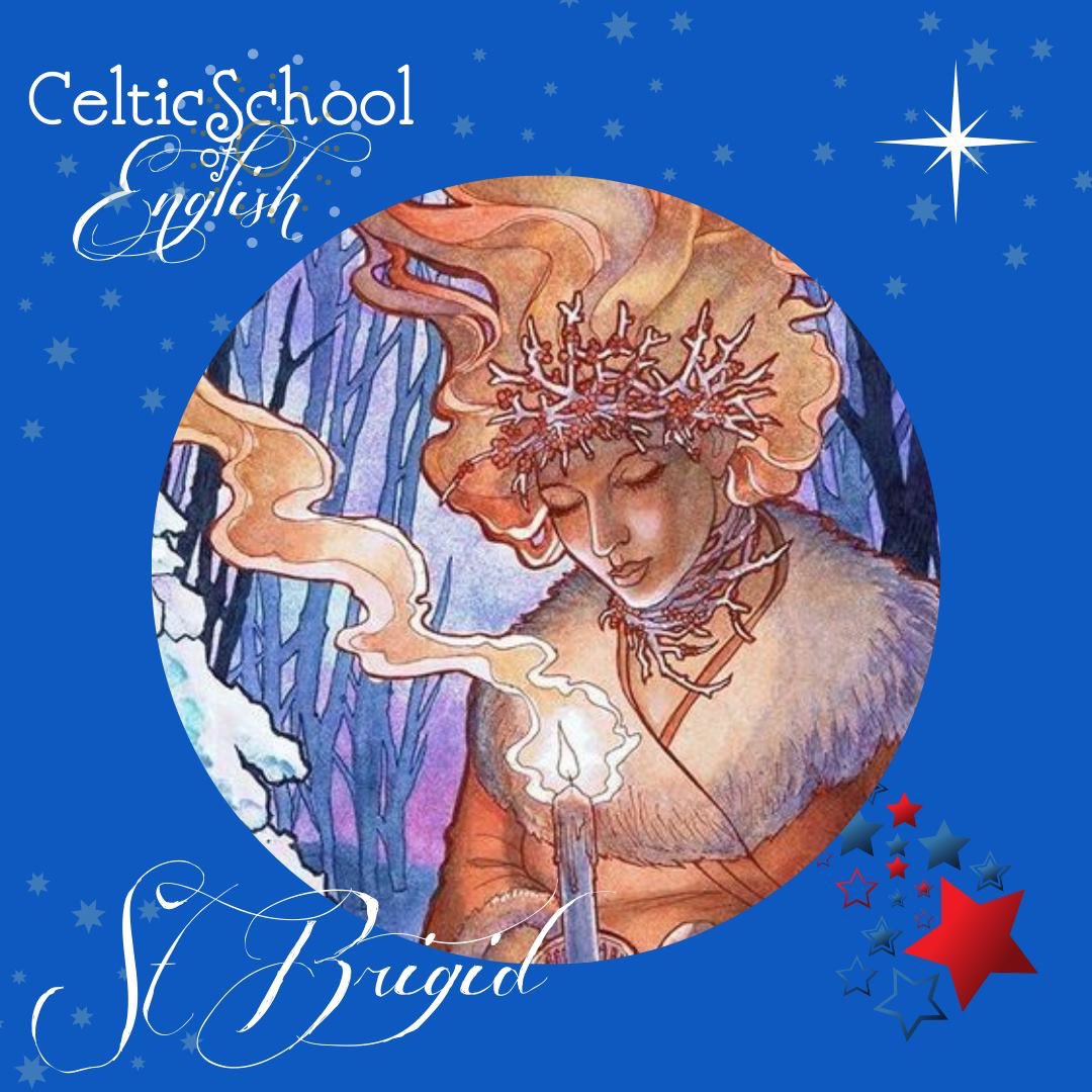 CSoETralee's tweet photo. Today in Ireland we are marking St Brigid's Day, a celebration of light and the first day of Spring 💚🌸🧡

#stbrigidsday #learnEnglish #EnglishForProfessionals #EnglishClasses #LanguageSchool #lockdownlearning #tralee #kerry #ireland https://t.co/ao5v3s8RnS