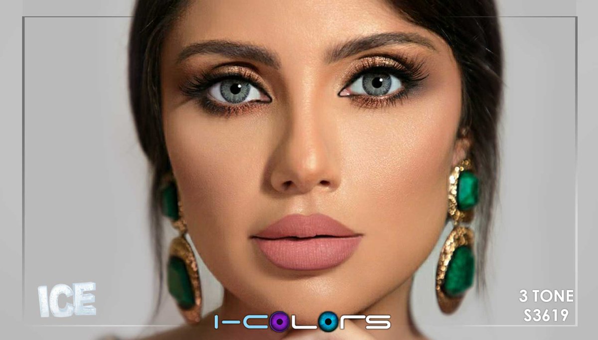 #عدسات طبيعية تجميلية من آيكلرز، مجموعة آيس، اللون 3 TONE، كود اللون S3619.  
 للطلب والشراء يمكنك زيارة الرابط التالي bit.ly/icolorsMidEast