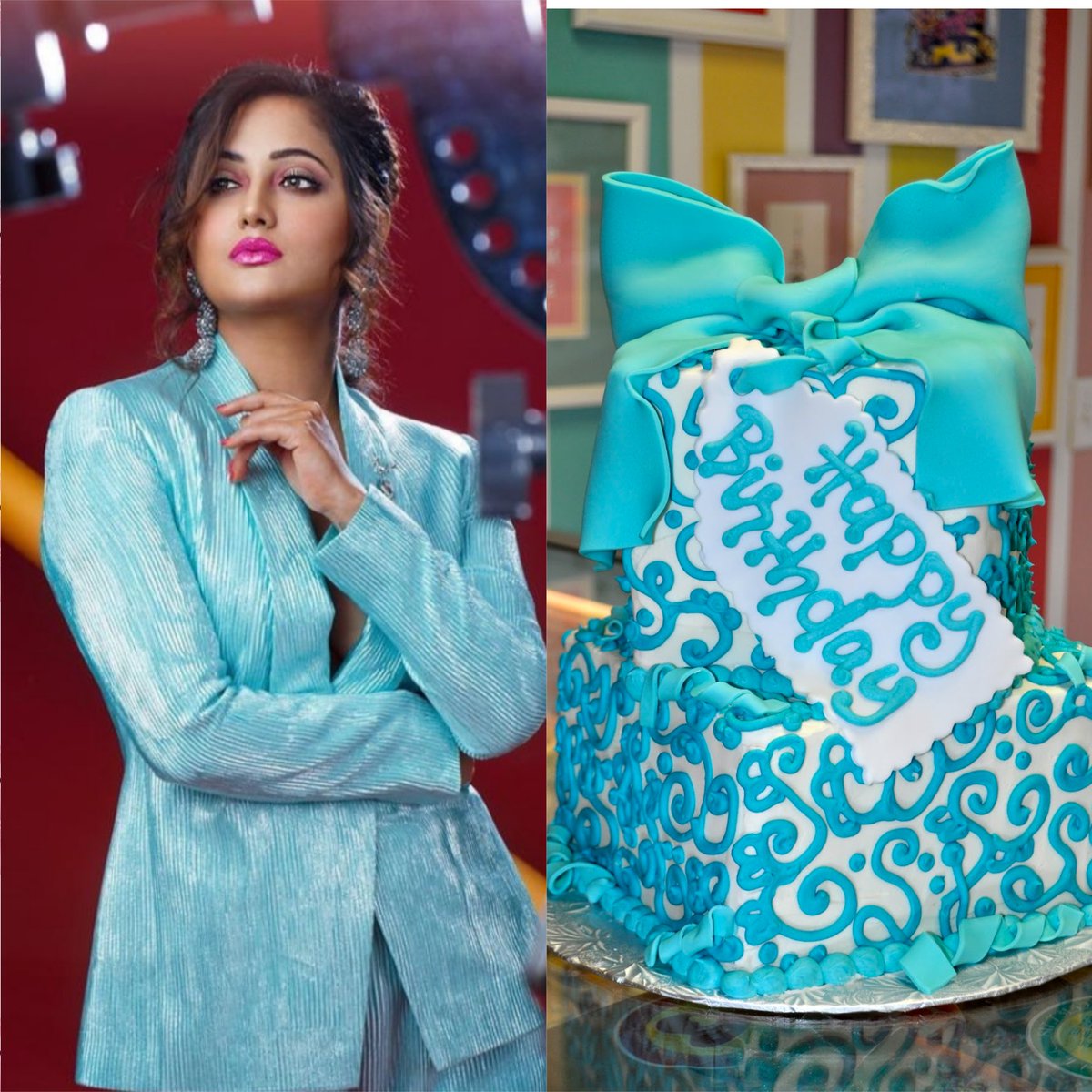 Keep smiling keep shining @TheRashamiDesaiRashami Birthday Month