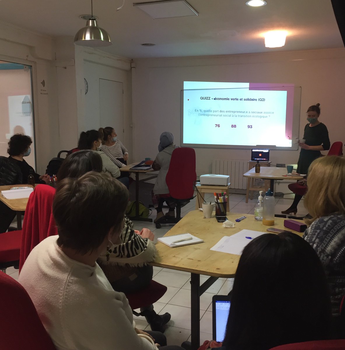 Top départ de notre nouveau parcours d'immersion : L'ESCALE !

Nous organisons ce matin à la Ruche le premier module sur l'#entrepreneuriat social et transition écologique !
