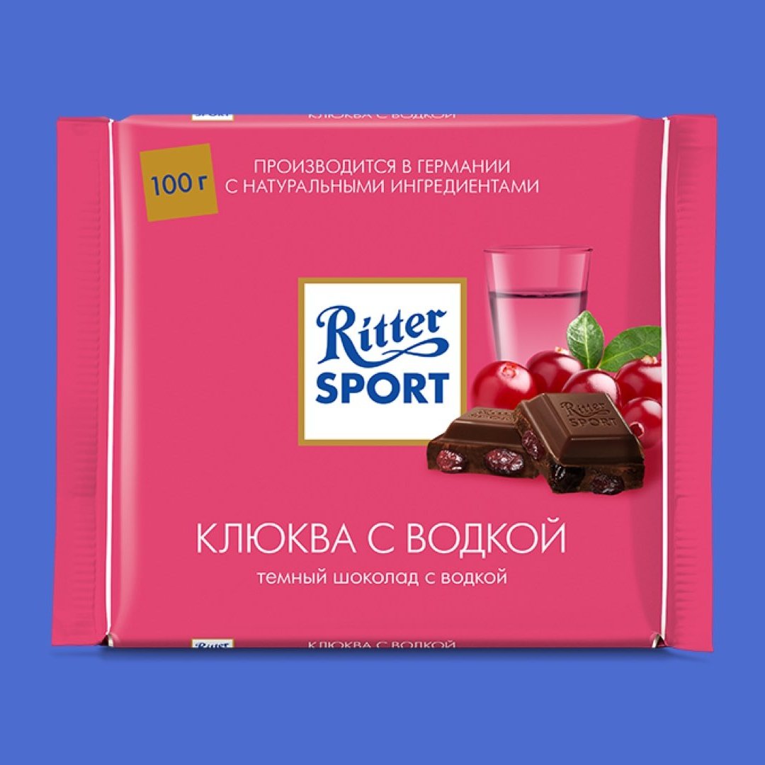 Риттер спорт шоколад вкусы в России
