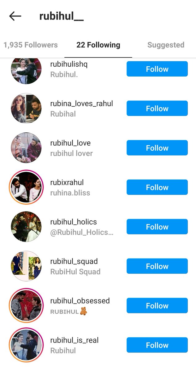 @rubina26dilaik #NeverFollow these stupid acc of #Rubihul it's created by PR of Rahul Vaidya. To get votes for #bhagoda from #RubinaDilaik fans #Rubiholics. As we voted for #NikkiTomboli this week coz we like #RubiNik bonding. So these fake ac of #Rubihul created to get votes

TRP QUEEN RUBINA