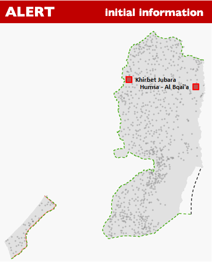 ochaopt's tweet photo. Another demolition reported in Khirbet Jubara. https://t.co/hG9VUlAUXf https://t.co/TMKPbgsAfu