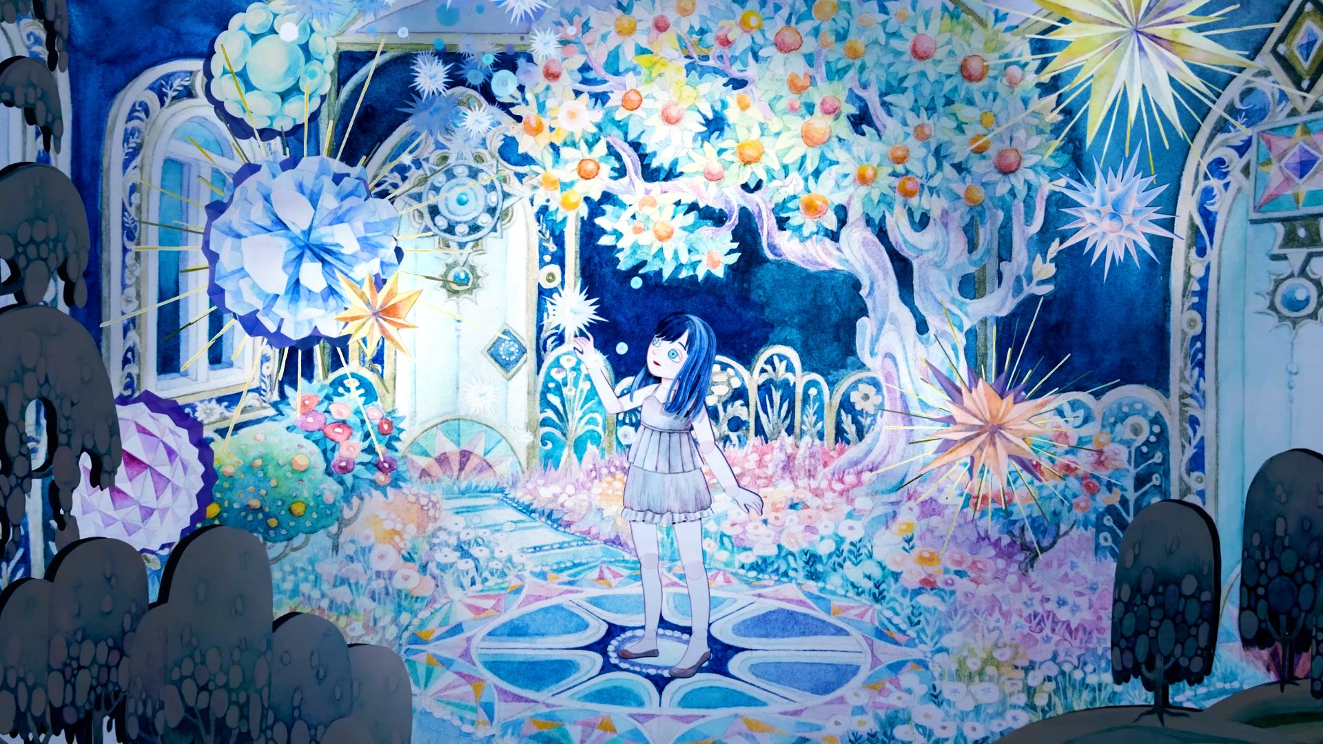 河原雪花 Setsuka Kawahara 京都市立芸術大学の作品展 2 10 14 で 切り絵アニメーション映画 青い城 を上映展示します 一年半かかった作品の 初お披露目です 場所は小ギャラリーです T Co Yhnrznnx1b Twitter