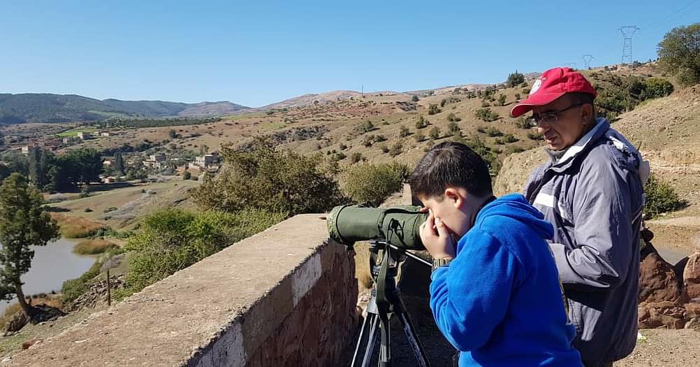 GREPOMBirdlife's tweet photo. Participation of the kids in the water birds census in the region of Marrakech.🐦
#IWC #DIOE #education #Awareness https://t.co/Fi0ZnYFJVX